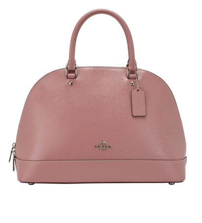Coach Sierra Satchel, &pound;130, Handbags, Pink, Leather, Front view